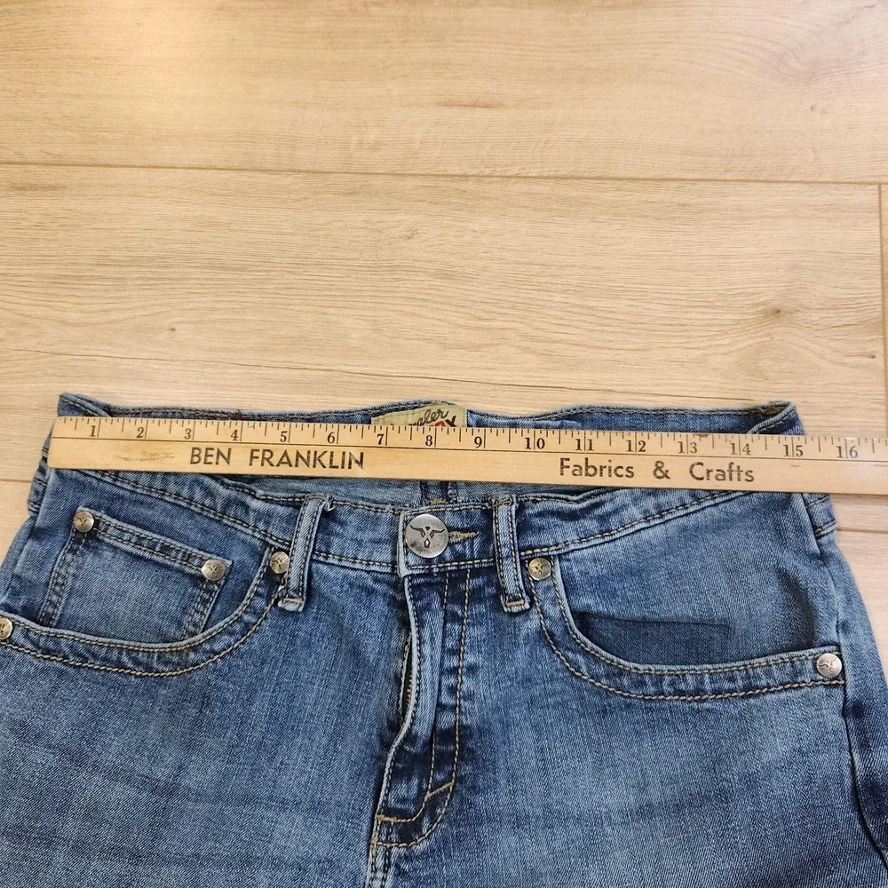 Wrangler 20X Bootcut Jeans Mens 32x36 Blue Wash Denim Stretch Western 44MWXMA